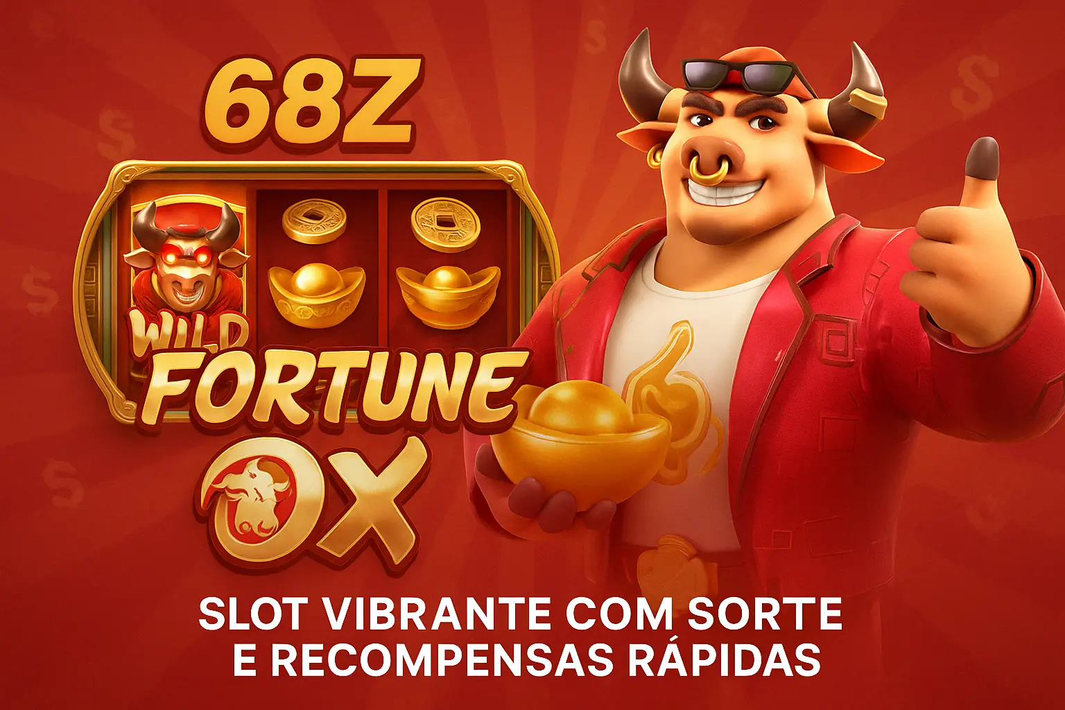 Fortune Ox no 68Z - Aposte Agora e Reivindique Seus Ganhos