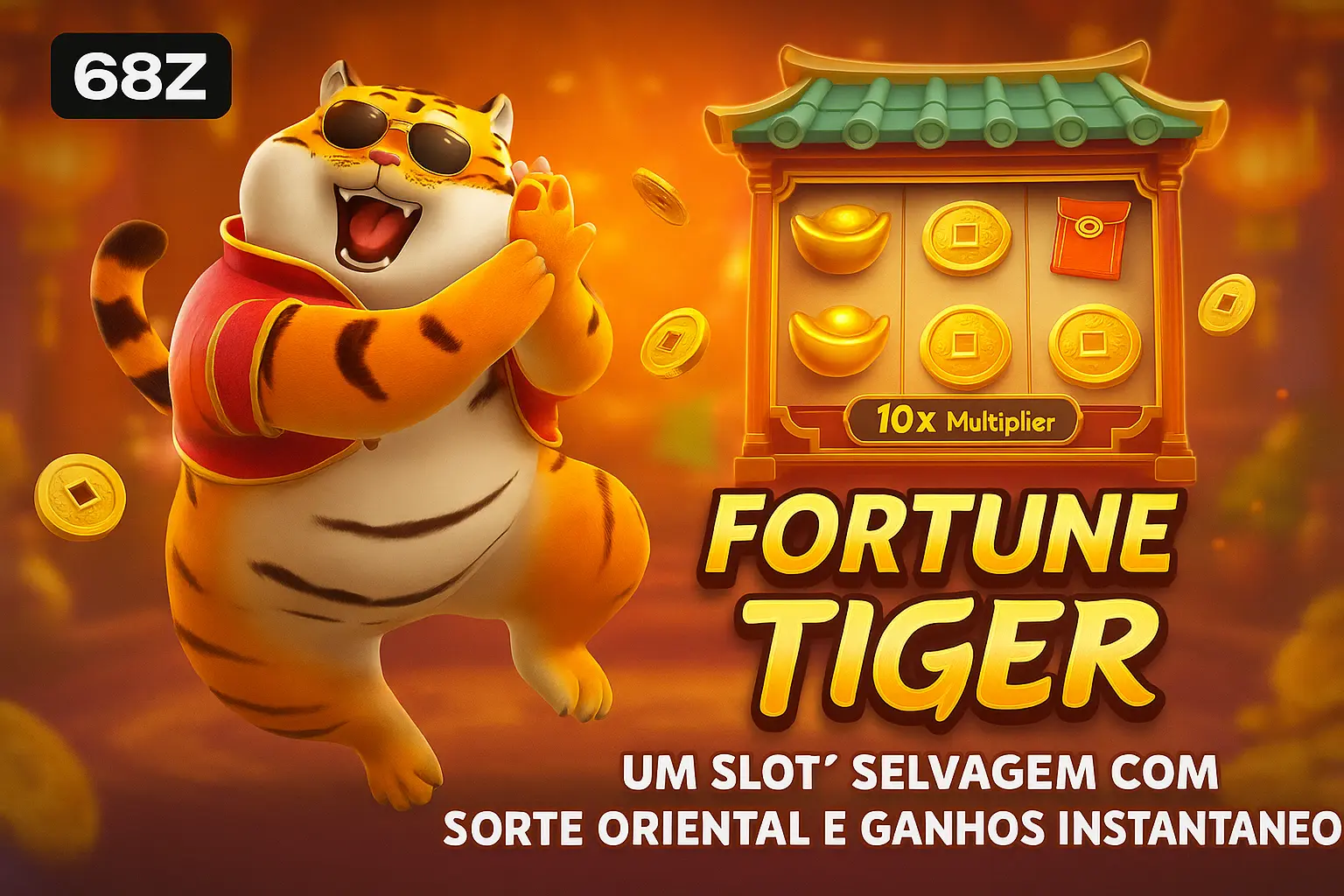 Fortune Tiger é um jogo imperdível no 68Z Casino