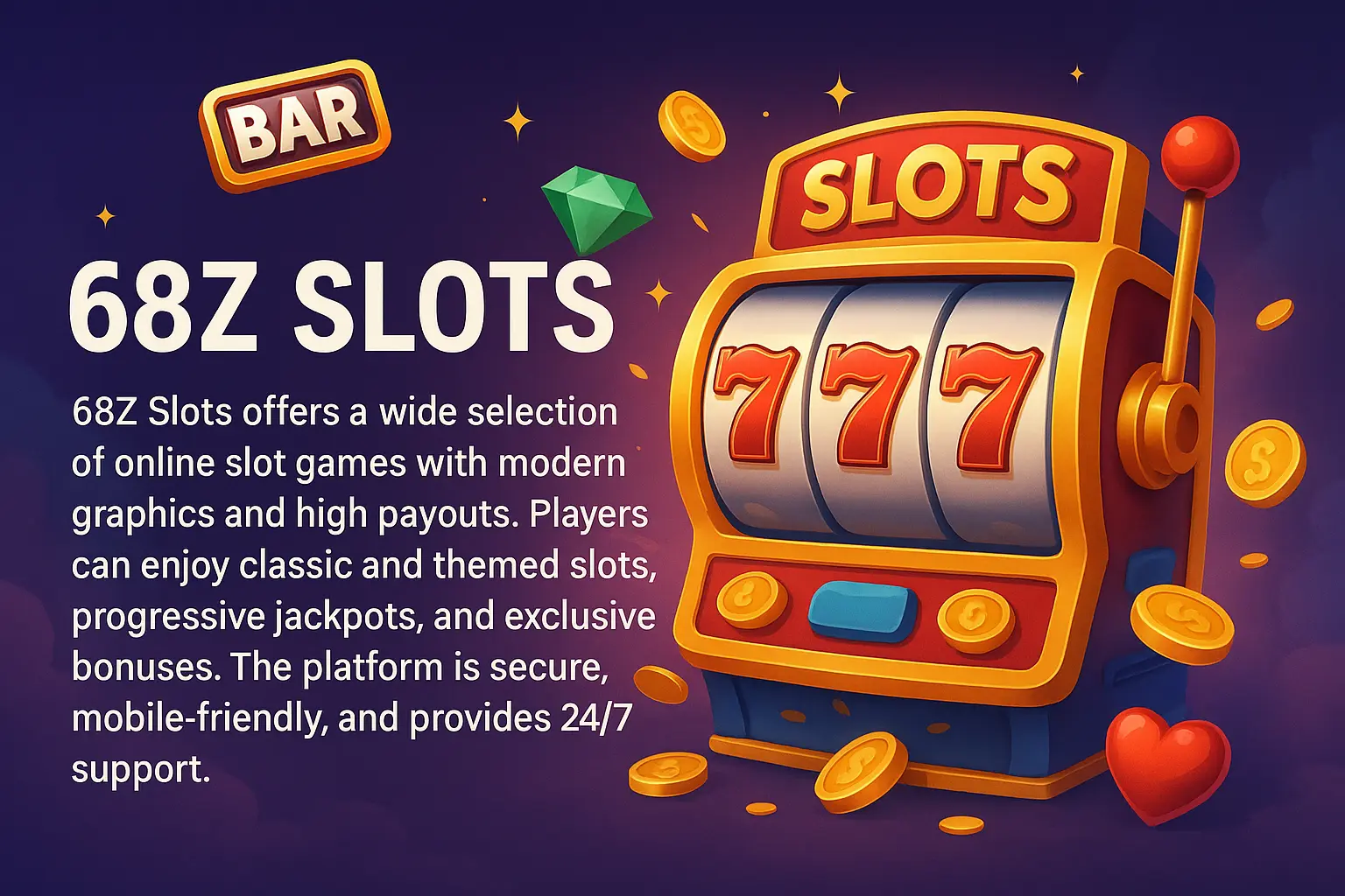 Jogos de Slot no Casino Online 68Z