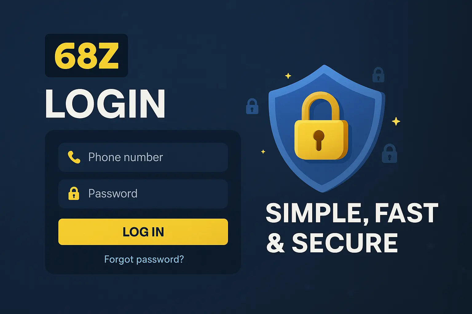 Login no Cassino 68Z
