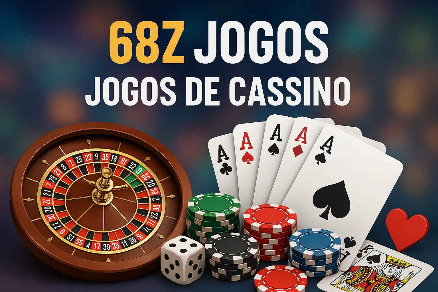 Jogos de cassino online inovadores e emocionantes na 68Z